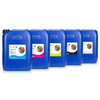 Réservoir d'encre 18L pour Brother GTX Bulk GTX PRO B avec puce, encre textile pigmentée premium en vrac pour Brother GTX-600