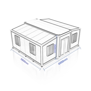Gấp nhà dễ dàng cài đặt prefab nhỏ nhà sang trọng container nhà CONTAINER nhà với 3 phòng ngủ - Product Image 2