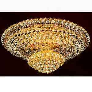 Đèn chùm pha lê trang trí lớn, kiểu dáng cầu kỳ, bán buôn, dùng cho tiệc cưới, sảnh lớn - Product Image 6