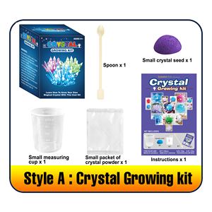 Kit <span class=keywords><strong>de</strong></span> sciences éducatives pour enfants expérience <span class=keywords><strong>de</strong></span> chimie cristal grandir jouets expérimentaux en forme <span class=keywords><strong>de</strong></span> plante en peluche pour garçons filles - Product Image 2