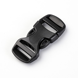 Buckle <b>Webbing</b> Connector 20mm Inner Diameter Adjustable Black Zinc Alloy For Bag Straps Backpack Waist Crossbody Shoulder Chest - Product Image 2
