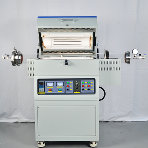 Horno Tubular Eléctrico de Laboratorio 1200C, Horno de Tubo Giratorio Inclinable con Longitud de Calentamiento de 205mm o 350mm para Laboratorio - Product Image 2