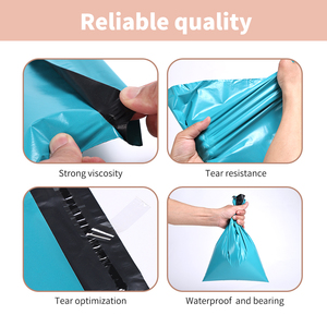 Thân thiện với môi Màu xanh tự con dấu vận chuyển phong bì không thấm nước xé kháng cho Poly Túi bưu phẩm cho thương mại điện tử quần áo - Product Image 5