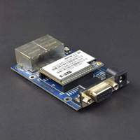 HIGISTEC HLK-RM04 Modul Nirkabel WiFi Ethernet Port Serial UART dengan Kit Pengembangan Papan Adaptor Pemasangan PCB