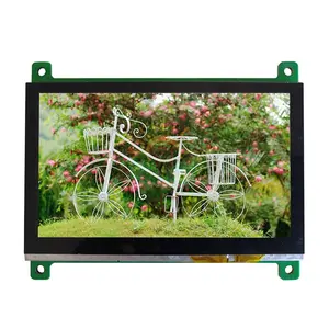 Panel de pantalla táctil tft de 4,3 pulgadas, caja de pantalla lcd transparente para uso médico, USB, HD, MI, raspberry 480x272, fábrica de China