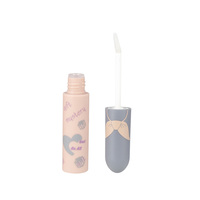 Tube de brillant à lèvres personnalisé, tubes cosmétiques en plastique vides, flacon de brillant à lèvres, rouge à lèvres liquide, emballage de brillant à lèvres