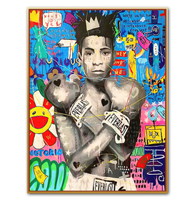 Quadro su Tela Dipinto a Mano 100% Stile <span class=keywords><strong>Banksy</strong></span>, Arte Moderna, Pittura a Olio su Tela, Decorazione Casa Vendita Calda - Product Image 1