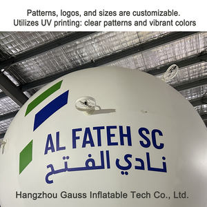 Ballons gonflables télécommandés de 3m avec lumières LED pour annonces publicitaires - Product Image 6