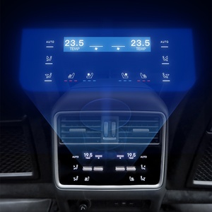 Écran tactile de climatisation arrière Navihua pour Porsche Cayenne 958 92A 2024 - Panneau LCD de modification pour climatisation arrière 4 zones - Product Image 5