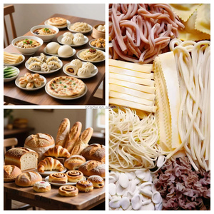 Presse à pâte commerciale de haute qualité 220v, nouvelle, automatique, pour pâtes, <span class=keywords><strong>pizza</strong></span>, feuilletage, restaurant, moule inclus - Product Image 4