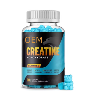 Gummies énergétiques pré-entraînement pour adultes OEM, créatine, BCAA, équipement de fitness, 2 gummies/jour - Product Image 3