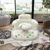 Canapé bébé moderne en PVC moelleux et confortable, 1 place, design animal, pour salle de bain, salle à manger, chambre, école