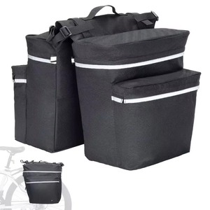 Échantillon gratuit : Nouveau design de sac de porte-bagages arrière pour vélo, sac de transport noir pour vélo, sac de voyage pour vélo en gros, sacoche de vélo, sac isotherme pas cher - Product Image 5