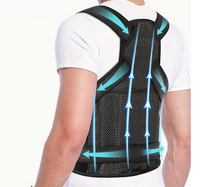 Gilet de Correction Posturale Ergonomique Léger et Durable pour le Dos et les Épaules, Soutien Lombaire Réglable – Meilleure Vente