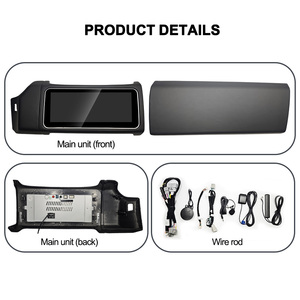 Navihua Nuevo Diseño Radio de Coche Android con Pantalla Curva de 12.3'' GPS Navegación Multimedia Carplay para Range Rover Sport L494 2014 2017 - Product Image 5