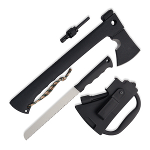 Tomahawk Tactique + étui – Hache De Survie – Randonnée, Trek, Camping