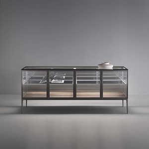 Armoire à bijoux en verre extensible moderne YK pour la maison salon hôtel ou maison Bar meubles d'affichage polyvalents pour Villa - Product Image 2