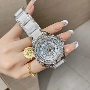 High Quality DINIMI Women's <strong>Watch</strong> New Design Specialty Store <strong>Fashion</strong> Trend Quartz <strong>Watch</strong> Ceramic Women's <strong>Watch</strong> <strong>Set</strong> with Diamonds - Product Image 2