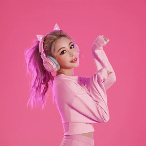 <span class=keywords><strong>Razer</strong></span>-auriculares inalámbricos <span class=keywords><strong>Razer</strong></span> <span class=keywords><strong>Kraken</strong></span> BT Kitty <span class=keywords><strong>Edition</strong></span>, cascos RGB BT 5,0 con micrófono incorporado para videojuegos - Product Image 4