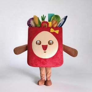 Пользовательские взрослый персонаж мультфильм фермер фрукты овощи и животные талисман костюмы - Product Image 6