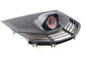 Dédié à la Porsche Taycan 2020 2021, chronomètre analogique Sport <span class=keywords><strong>Chrono</strong></span>, horloge, boussole, couverture de tableau de bord, modification intérieure - Product Image 2