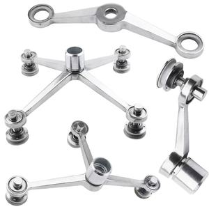 Moderner Edelstahl-Seitengeländerhalter mit Winkelglasbefestigung, Rostbeständig, 2 Jahre Garantie für Balkone - Product Image 4