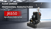 Offre Spéciale : Ponceuse à béton JINGKUN 7,5 kW manuelle, haute efficacité pour le ponçage et le polissage des sols