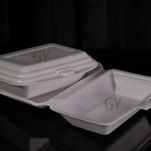 Cajas de Espuma Desechables para Envasado de Alimentos, Contenedores de Espuma Blanca, Cajas de Espuma al por Mayor, Cajas de Espuma para Alimentos, Contenedores de Espuma para Almuerzo - Product Image 1