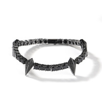 Bracelet à pointes en or rose et CZ rose, bijoux de mode scintillants pour femmes, cadeau de fête, chaîne en cristal glacé, accessoire de luxe