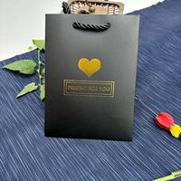Sacs en carton de luxe pour bijoux et lunettes de mariage, avec impression offset et poignée en ruban recyclable, pour petites entreprises