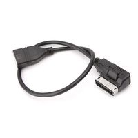 Câble adaptateur audio AMI pour streaming, interface multimédia Pod, câble musical, port AUX, USB femelle pour Mercedes Benz