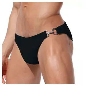 Venta al por mayor sostenible de talla grande traje de baño pantalones de verano antibacteriano playa Bañadores calzoncillos para hombres