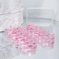 Étiquettes Privées – 7 Tailles – Coussinets Auto-Adhésifs Coréens pour Rehaussement de Cils à Paillettes – Rouleaux Réutilisables pour Permanente de Cils – Tiges pour Rehaussement de Cils