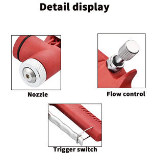 <span class=keywords><strong>Pistolet</strong></span> pulvérisateur à air comprimé pour <span class=keywords><strong>peinture</strong></span> de plâtre, avec godet en plastique de 6 L, pour <span class=keywords><strong>peinture</strong></span> texturée de plafonds et murs - Product Image 5