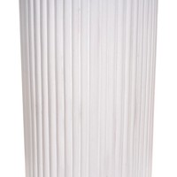 Colonne architecturale en fibre de verre Banruo, designs personnalisés, finition nette, support extérieur décoratif, design minimaliste noir