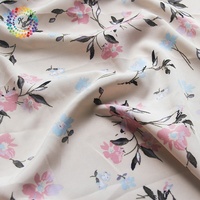 100% Polyester Spandex Impression réactive Tissu extensible à quatre voies pour tissu de robe d'été pour dames