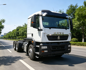 Camion lourd SINOTRUK HOWO TX 400HP économique, configuration originale complète, conduite à gauche, <span class=keywords><strong>Euro</strong></span> 2, exportation vers le Gabon, Afrique - Product Image 1