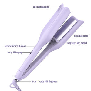 2023 Einstellbare Wellenhöhe Hot Waver Lockens tab Keramik Elektrischer Friseursalon Lockens tab Tong Crimper Tools Locken wickler - Product Image 2