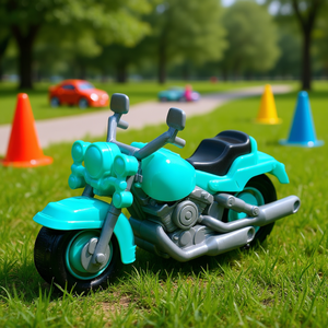 Mini Moto Jouet pour Enfants : Véhicule de Jeu pour Circulation et Aventure, Emballage en Filet - Product Image 2