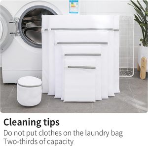 Sac de lavage anti-emmêlement personnalisé pour machine à laver, organisateur de vêtements pour manteaux et pulls, forme polygonale, design multifonctionnel - Product Image 4