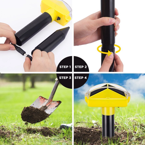 Garden Mole Repellent Năng Lượng Mặt Trời Powered Siêu Âm Gophers Rắn Chuột Remover Ngoài Trời Năng Lượng Mặt Trời <span class=keywords><strong>Sonic</strong></span> Marten Răn Đe Device <span class=keywords><strong>Repeller</strong></span> - Product Image 5