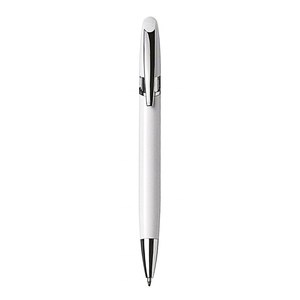 Penna a Sfera in Alluminio Arancione e Gialla, Penna Promozionale in Metallo per Affari, Penna a Sfera Originale per Regalo - Product Image 1