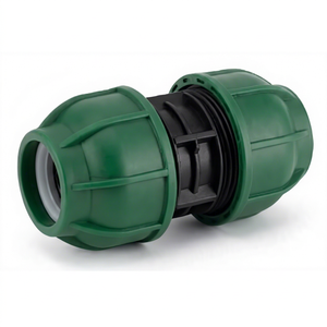 Raccord de compression 50 mm en PE/HDPE durable et résistant à la corrosion, en matière PP vierge, pour l'irrigation agricole - Product Image 1