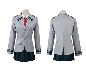 Anime My Hero Academia <span class=keywords><strong>Midoriya</strong></span> Izuku Cosplay Costume uniforme de lycée Costume de fête d'halloween chemise non incluse - Product Image 4