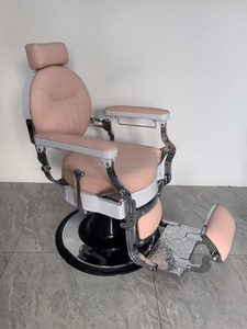 Nouveau design de salon de coiffure rose pour hommes dédié aux cheveux personnalisés de salon de coiffure - Product Image 5