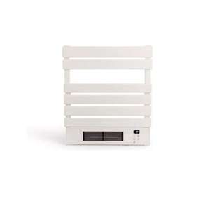 <span class=keywords><strong>Radiateur</strong></span> Électrique Métallique pour Salle de Bain, Sèche-Serviettes et Chauffe-Serviettes <span class=keywords><strong>avec</strong></span> Fil Chauffant 2000W, Protection Contre la Surchauffe, Design Vertical, Fonction Minuterie - Product Image 1