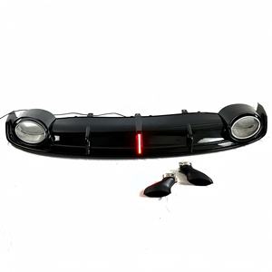 Difusor trasero estilo <span class=keywords><strong>Hunter</strong></span> Auto RS con puntas de escape para Audi A7 Upgrade RS7 Mufla de tubo de escape - Product Image 1