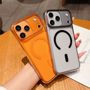 Coques rigides transparentes pour iPhone 17 Pro Max, coque magnétique antichoc transparente pour iPhone 18 Pro Max, réponse rapide - Product Image 1