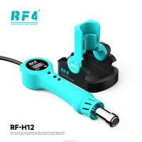 Station de soudage et dessoudage tout-en-un RF4 RF-H11 & RF-H12 avec pistolet à air chaud, écran LCD 500°C pour réparation de téléphones et reprise BGA