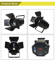 Pabrik langsung lampu panggung LED 200W penjualan laris lampu sorot COB putih Zoom dalam ruangan proyektor fokus elektronik sumber cahaya Laser lunak